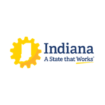 Indiana - A State that Works Logo